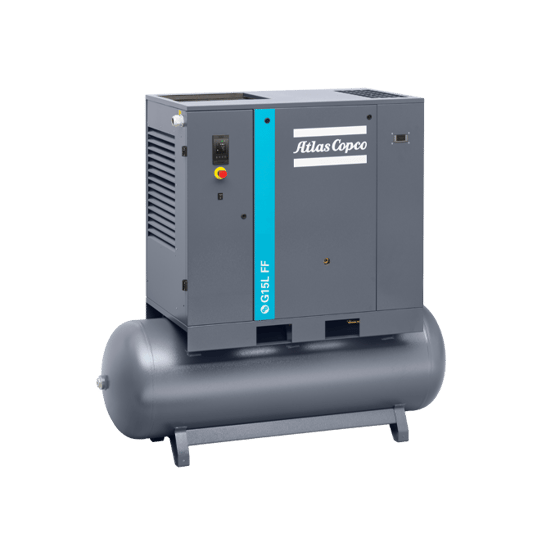 GREATOOL エアー
二ブラー Atlas Copco G15 20 HP Rotary Screw Air Compressor 125psi With
